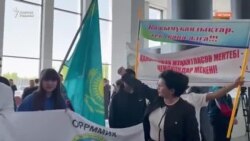 Бокс чемпиондарын әуежайда қалай қарсы алды? 