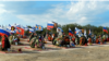 Graves of 2023 at the Kalfa cemetery, Sevastopol