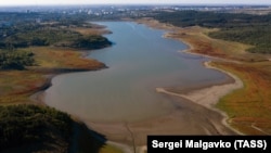 Сімферопольське водосховище, 24 серпня 2020 року