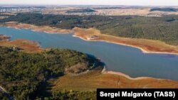 Сімферопольське водосховище, 24 серпня 2020 року