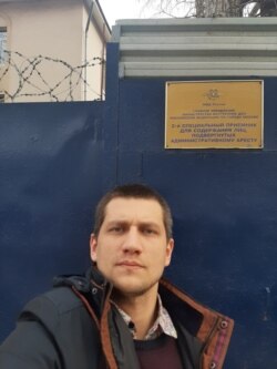 Павло Степанченко після звільнення з московського спецприймальника