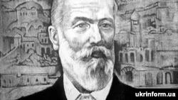 Іван Пулюй (1845–1918) – український фізик та електротехнік, винахідник, публіцист, перекладач Біблії українською мовою, громадський діяч. Репродукція з літографії Романа Литвина