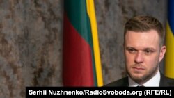 Габріелюс Ландсбергіс, міністр закордонних справ Литовської Республіки