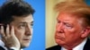 Volodymyr Zelenskiy (solda) və Donald Trump