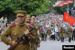 Акція «Безсмертний полк» 9 травня 2017 року в окупованому Сімферополі