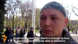 Volunteers Form Antiseparatist Battalion In Eastern Ukraine