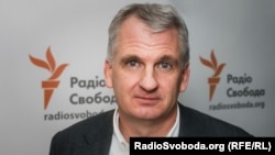 АҚШ тарихшысы, Йель университетінің профессоры Тимоти Снайдер. Киев, 27 қыркүйек 2016 жыл. 