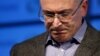 U.K. -- Former Russian tycoon Mikhail Khodorkovsky speaks during a Reuters Newsmaker event at Canary Wharf in London, November 26, 2015