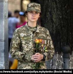 Після загибелі чоловіка молодший лейтенант не покинула військо, але перевелася з бойового підрозділу