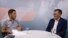 Kazakhstan – AzattyqLIVE expert Kazakh human rights defender, civil activist Erlan/Yerlan Kaliev (R) and journalist Kassym Amanzhol. Almaty, 04Sep2019