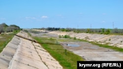 Північно-Кримський канал у районі Красноперекопська, Крим. Архівне фото