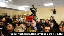 На суді над затриманим Гією Церцвадзе, Київ, 26 січня 2017 року