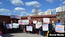 Мітинг проти будівництва на Ойбурській косі