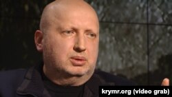 Олександр Турчинов в студії Радіо Свобода