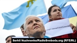 Акція на підтримку Меджлісу кримськотатарського народу, Київ, 29 вересня 2016 року