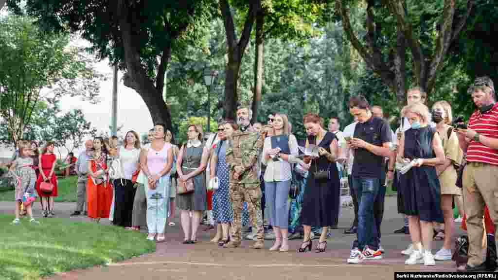 Під час відкриття виставки