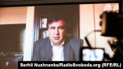 Прес-конференція Саакашвілі скайпом зі США. Київ, 1 серпня 2017 року