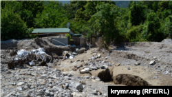 Зруйновані вулиці та засипані автомобілі: збиток від стихійного лиха в Ялті (фотогалерея)