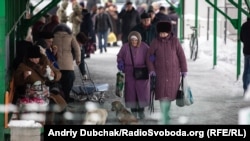 КПВВ «Станиця Луганська», січень 2019 року