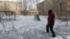 Kazakhstan – Black snow in Temirtau, city in Karaganda Region.