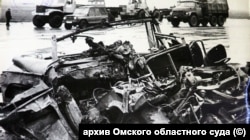 Последствия авиакатастрофы в Омске, 1984 год